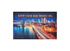 Изтривалка Keep calm and travel on
